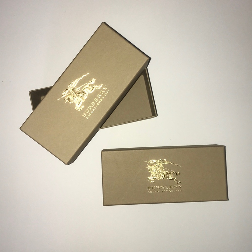 Burberry sunglass boxes